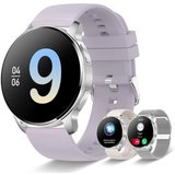Iaret Smartwatch (1,32 Zoll, Android iOS), Armbanduhr mit Telefonfunktion IP68 Wasserdicht Fitness Tracker…