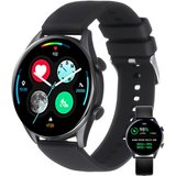 ombar Smartwatch Damen,Herren Fitness Tracker uhr mit Anruffunktion Smartwatch (1.32 Zoll) Fitness Tracker…
