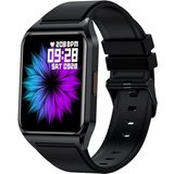 Haiaveng Fitness Tracker Uhr mit Anruffunktion für Damen Herren Smartwatch Smartwatch (1,69 Zoll HD…