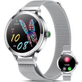 Marsyu Smartwatch (1,1 Zoll, Android, iOS), mit Telefonfunktion,Fitnessuhr,High-End Runde, Sportuhr…