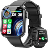 Hwagol Smartwatch (1,85 Zoll, Android, iOS), mit Bluetooth Anrufe, Uhr Damen Herren mit 140+ Sportmodi…