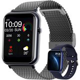 Sross Smartwatch, Smartwatch Damen Uhren Herren Fitnessuhr Smartwatch (1.69" HD Voll Touchscreen Zoll)…