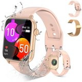 walkbee Smartwatch Fitness Tracker Uhr für Damen Herren mit Telefonfunktion Smartwatch (5 cm/1.96 Zoll…