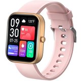 OKWISH Damen Herren Fitness Uhr Uhren Tracker Smart Watch Sportuhr Armbanduhr Smartwatch (2,0 Zoll,…