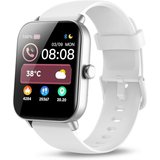 Yoever für Damen Herren, Telefonfunktion und Alexa Built-in, Smartwatch (1.8 Zoll, Andriod iOS), mit…
