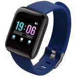 TPFNet SW13 mit Silikon Armband und Schrittzähler Smartwatch (Android), mit Blutdrucksmesser, Musiksteuerung,…