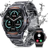 FEELNEVER IP68 wasserdicht Männer's Smartwatch (1,43 Zoll, Android / iOS), Mit dem AOD-Modus, 126 Sportmodi…