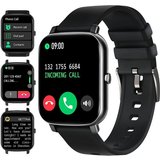 IBETTER Smartwatch für Damen Herren, Fitness Tracker Uhr Smartwatch (Fitnessuhr mit Telefonfunktion…