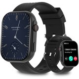 Yuede Smartwatch, Fitness Tracker uhr mit Anruffunktion für Damen und Herren Smartwatch (Quadratischer…