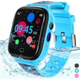 FRLONE Für 3-13 Jahre Kinder Geburtstagsgeschenk Telefon – IP67 Smartwatch (1.44 Zoll), Mit Touchscreen…