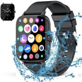 ombar Smartwatch Damen Herren,1,7 Zoll Touchscreen Fitnessuhr Smartwatch (Fitnessuhr mit Telefonfunktion/WhatsApp…