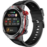AVUMDA für Herren mit Bluetooth Anrufe Fitnessuhr Smartwatch (1.39 Zoll, Android / iOS), mit Herzfrequenzmonitor…