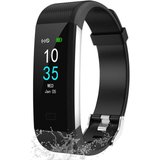 LEBEXY Smartwatch (0,96 Zoll, Anroid, iOS), mit IP68 Wasserdichtigkeit, Schritte, Kalorien, und Schlaf…