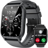 LLKBOHA Smartwatch (1,85 Zoll, Android iOS), uhr mit Telefonfunktion Touchscreen 112+ Sportmodi IP68…
