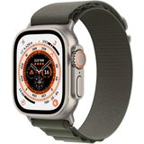 Apple Watch Ultra LTE 49mm Titanium Alpine Loop Grün Large