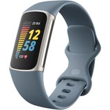 Fitbit Charge 5 Fitness-Tracker Blaugrau/Platin