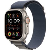 Apple Watch Ultra 2 LTE 49mm Titanium Alpine Loop Blau medium MREP3FD/A